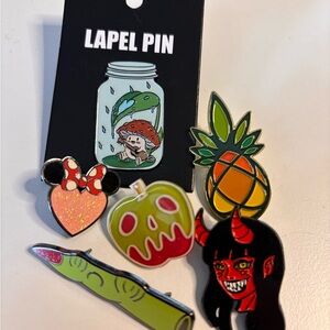 Enamel Pin Lot - 6pc